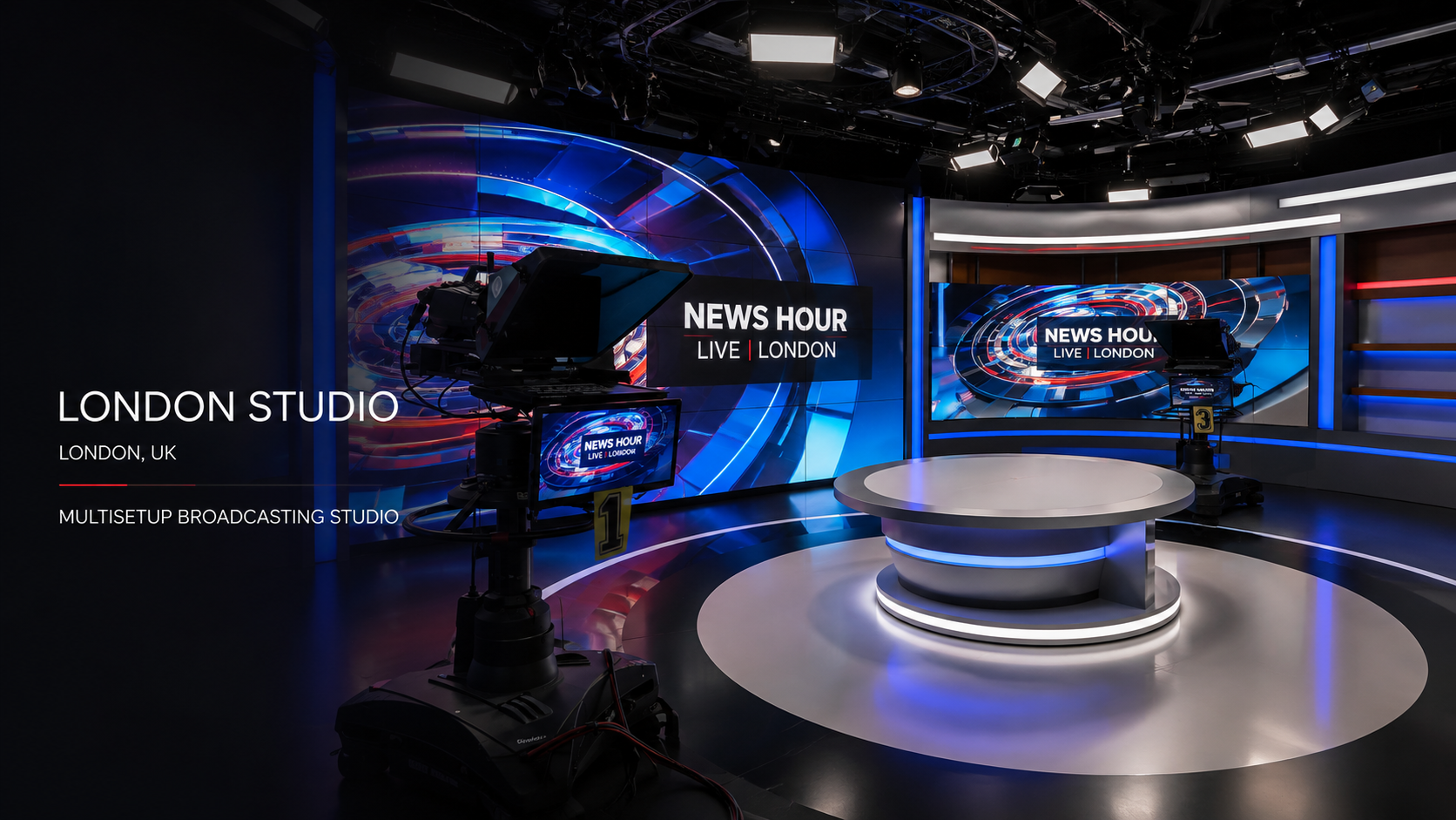 Multitasking TV Studio
