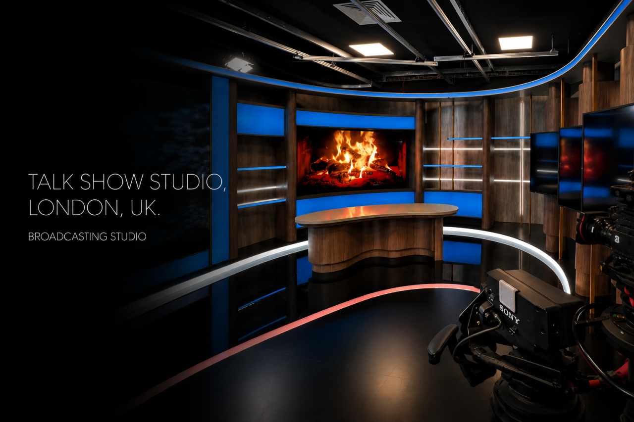 London Talk Show Studio